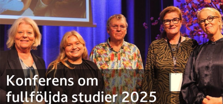Personer som var på scenen under konferensen
