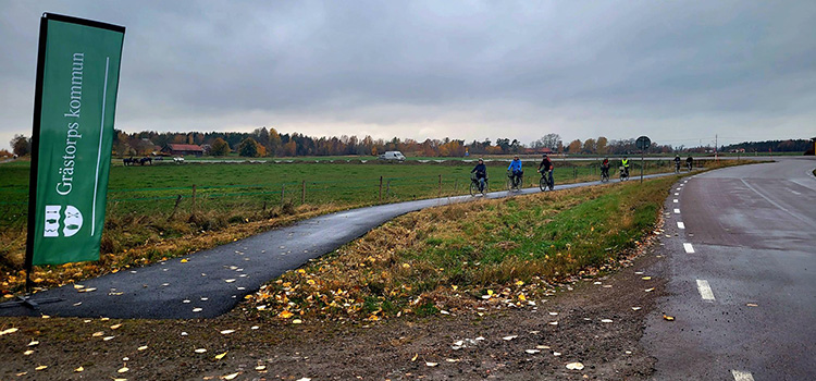 Satsningar på gång- och cykelvägar för en levande landsbygd 