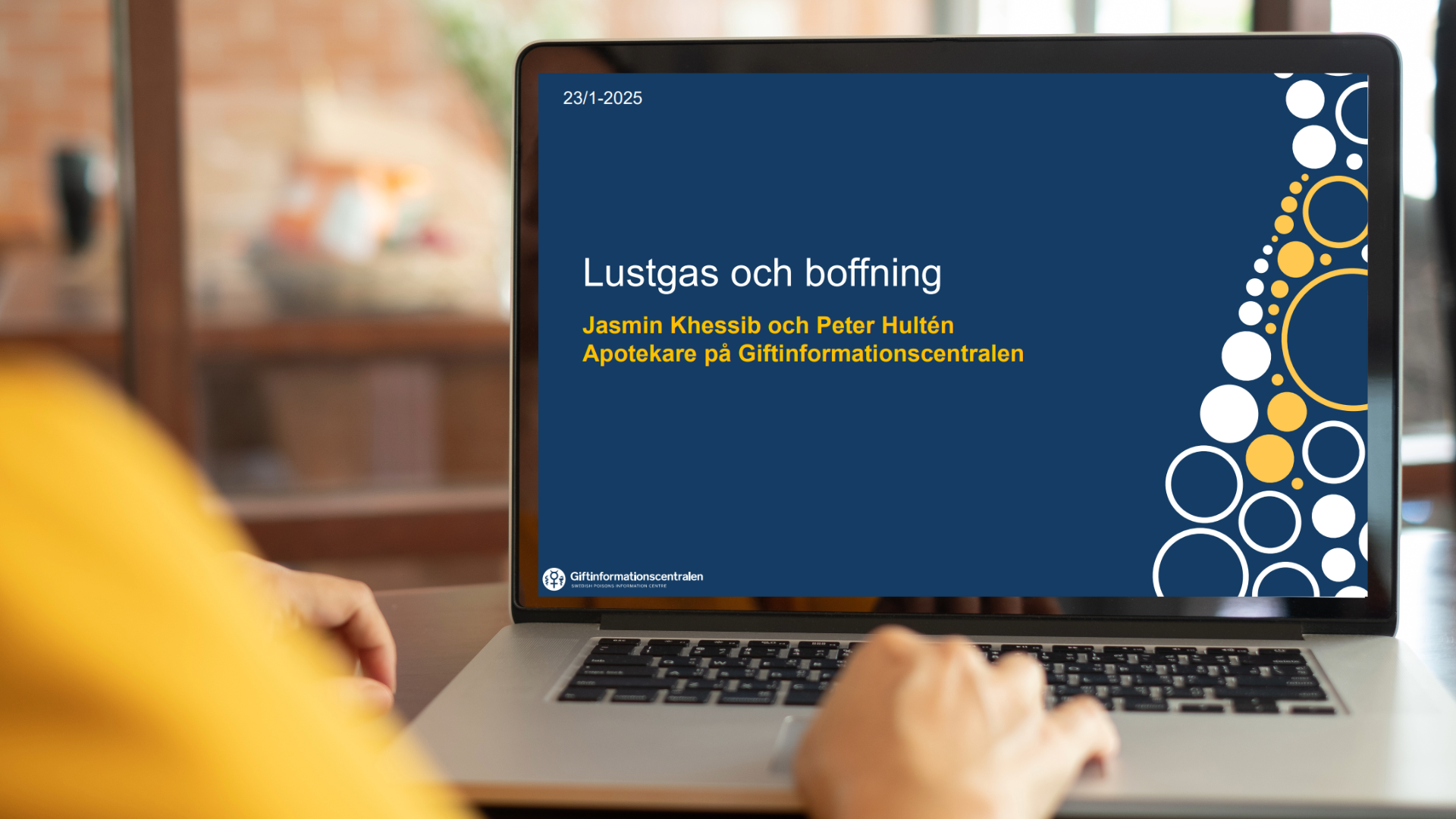 Inspelning av webbinarium om lustgas och boffning